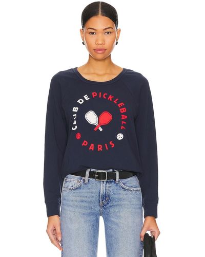 Sundry Club Pickleball Sweatshirt - ブルー