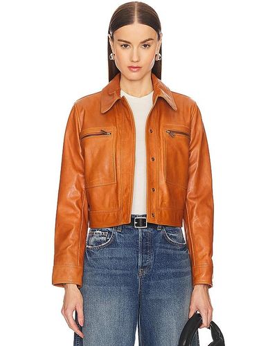 FRAME Chaqueta moto - Naranja