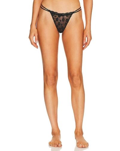 Only Hearts Virginia Baby G String - Black