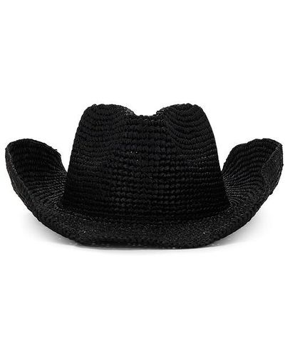 Nikki Beach Diano Cowboy Hat - Black