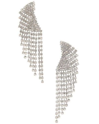 8 Other Reasons Angel Wing Earrings - White