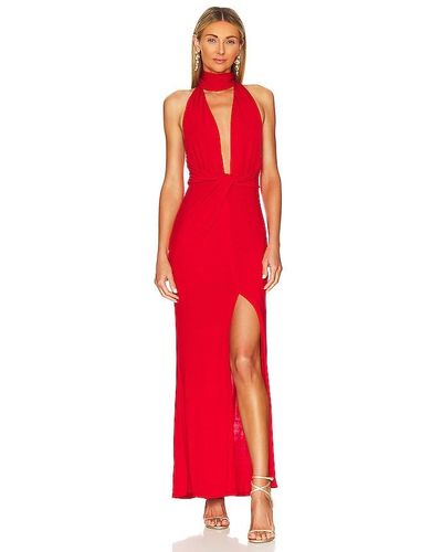 Alice + Olivia Alice + Olivia Resse Gown - Red
