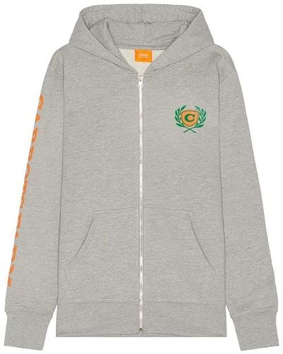 Carrots Farm Zip-up Sweatshirt - Gray