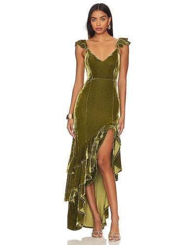 Tularosa Camille Gown - Green