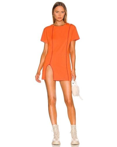 superdown Simona Tee Dress - Orange