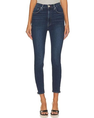 Hudson Jeans Centerfold High Rise Skinny - Blue