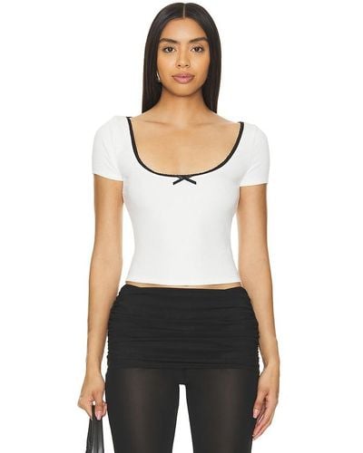 Lovers + Friends Claire Top - White