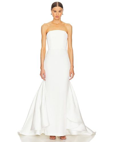 Solace London Jodi Maxi Dress - White