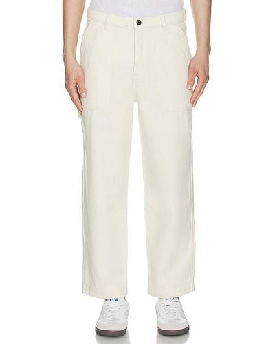 American Vintage Le Worker Pants - White