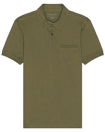 Outerknown Sojourn Polo - Green