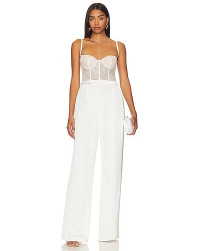 Katie May Tink Jumpsuit - White