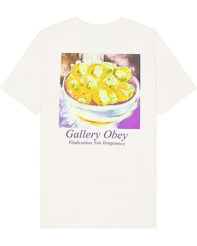 Obey Gallery Tee - White
