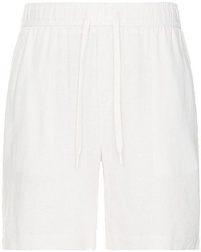 Vintage Summer Linen short - Blanco