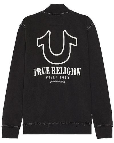 True Religion SWEATSHIRT - Schwarz