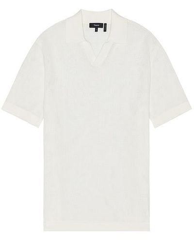 Theory Cairn Polo - White