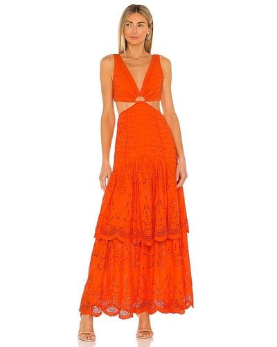 Significant Other Juliette Dress - Orange