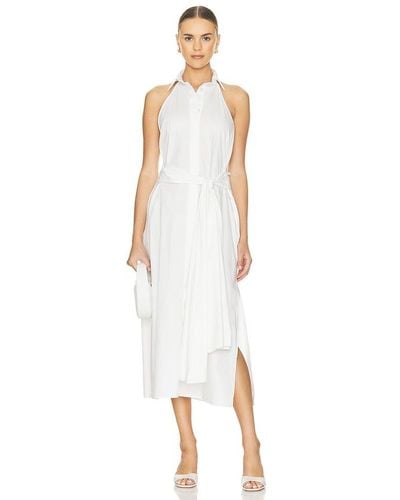 MISA Los Angles Jessika Dress - White