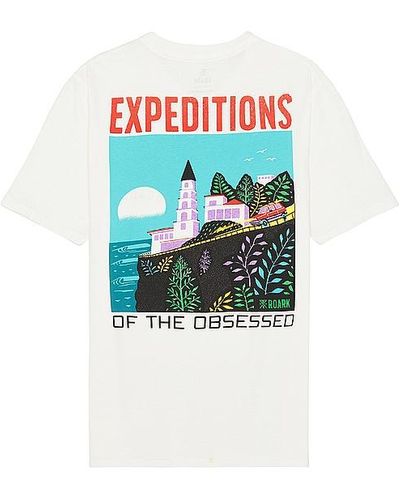 Roark Camiseta expeditions of the obsessed - Azul