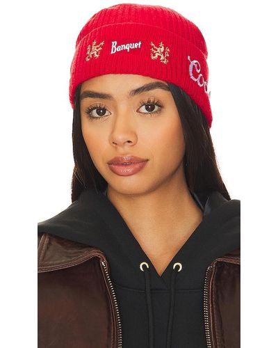 The Laundry Room Coors Heritage Cashmere Beanie - Red