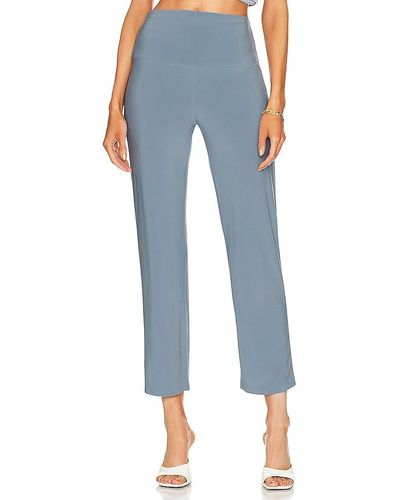 Norma Kamali Pencil Pant - Blue