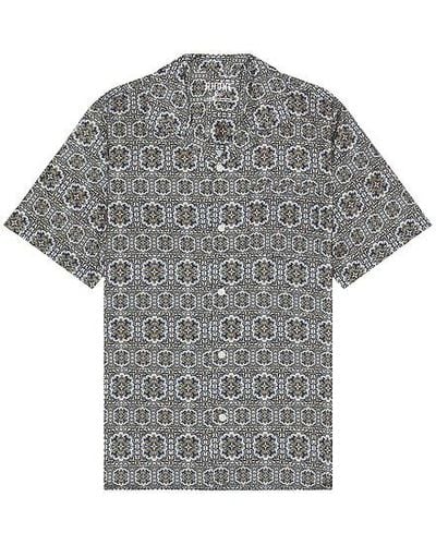 Rhone Camp Collar Shirt - Gray