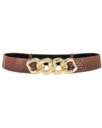 Raina CEINTURE JACKLYN - Marron