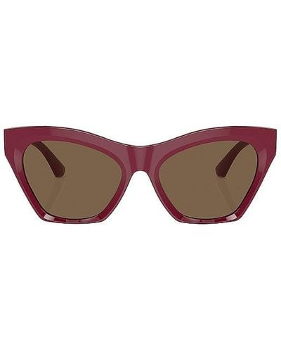 Burberry Cat Eye Sunglasses - Brown