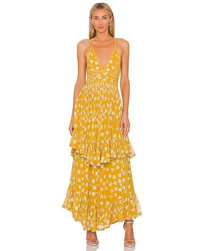 Rococo Sand Vega Dress - Yellow