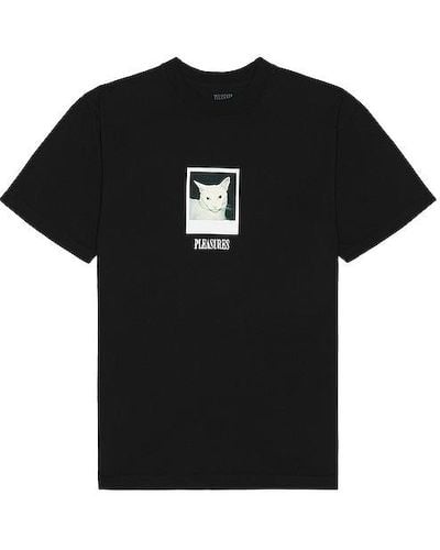 Pleasures Cat T-shirt - Black