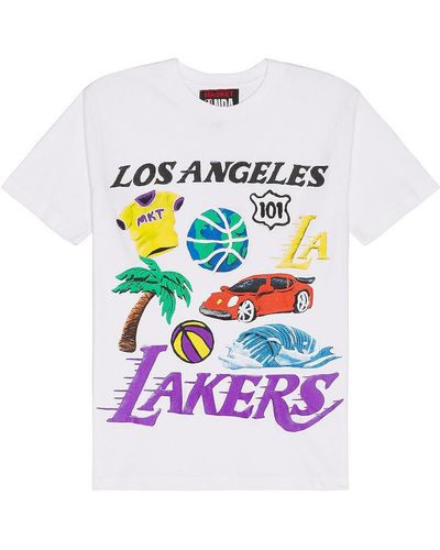 Market Lakers Tシャツ - ホワイト