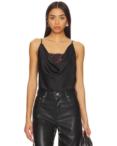 Free People X Intimately Fp Double Date Bodysuit In Black Combo - ブラック