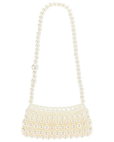 8 Other Reasons Pearl Shoulder Bag - White