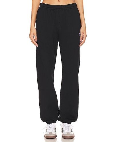 7 DAYS ACTIVE Organic Fitted Sweat Trousers - Black