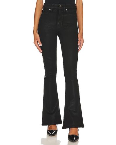 7 For All Mankind SKINNY FIT BOOTLEG ULTRA HIGH RISE - Schwarz
