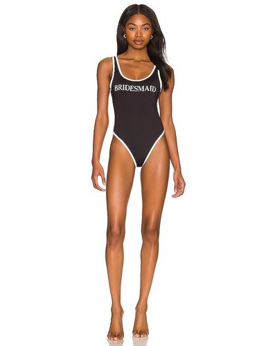 WEWOREWHAT Pink Capri One Piece Swimsuit