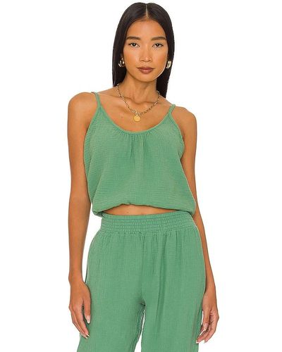 Bobi Camisola beach gauze - Verde