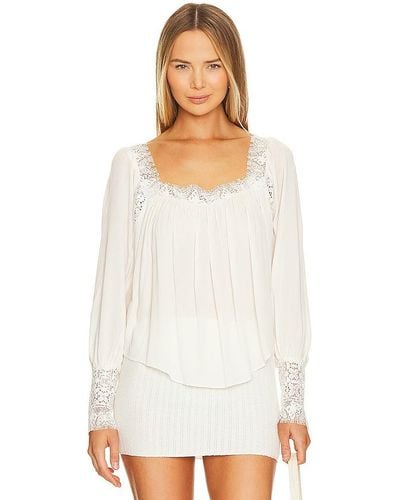 Free People Flutter By Top In Ivory - White