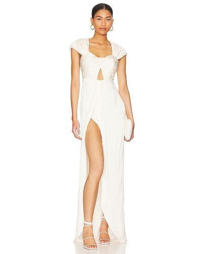 Tularosa Renada Gown - White