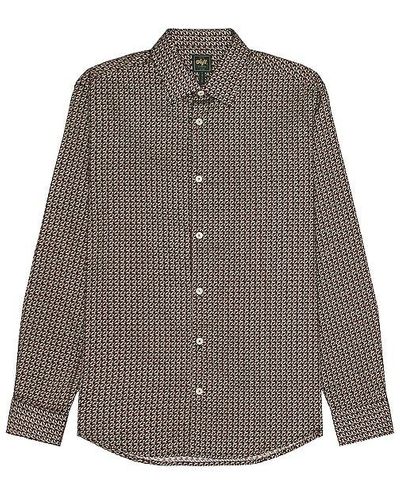 SOFT CLOTH Soft Point Collar Shirt - Brown