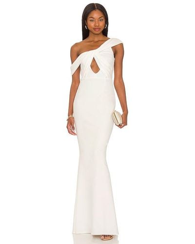 Katie May Delilah Gown - White