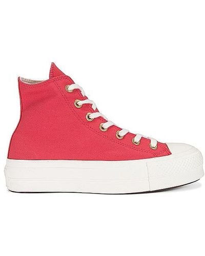Converse Chuck Taylor All Star Lift Trainer - Red