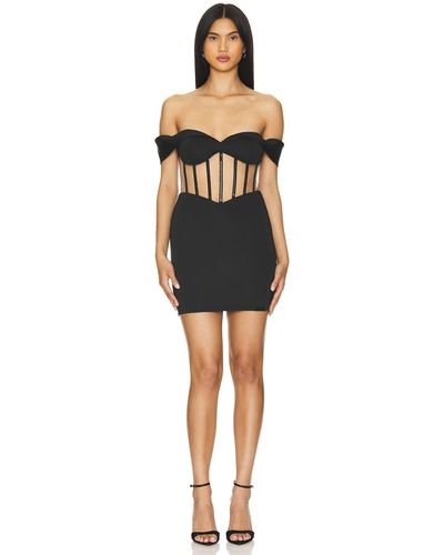 RTA Evie Mini Dress - ブラック