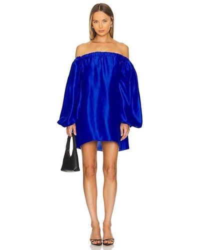 Azeeza Camille Mini Dress - Blue