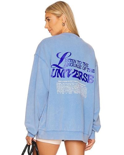 The Mayfair Group Language Of The Universe Crewneck - Blue