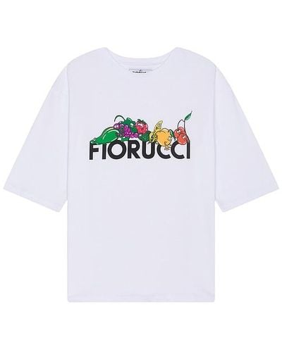 Fiorucci Fruit Print Regular Fit T-shirt - White