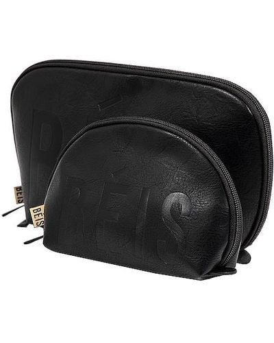 BEIS The Cosmetic Pouch Set - Black