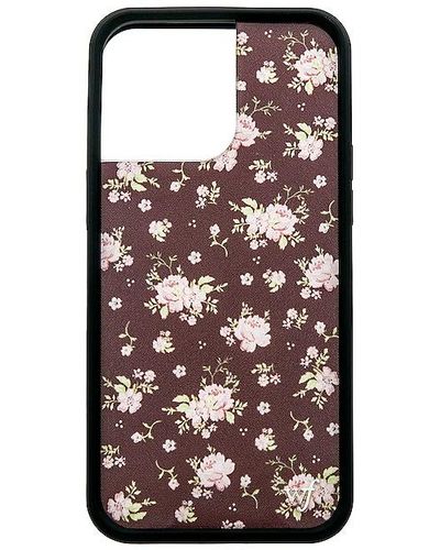 Wildflower COQUE POUR IPHONE IPHONE 14 PRO MAX - Marron