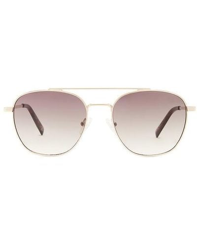 Le Specs Metaphor Sunglasses - Metallic