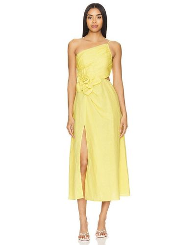 Yumi Kim Romy Dress - Yellow