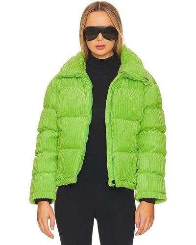 Perfect Moment Chaqueta pluma jumbo - Verde